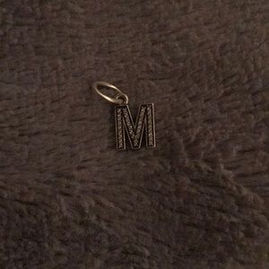 “M” Pandora Charm